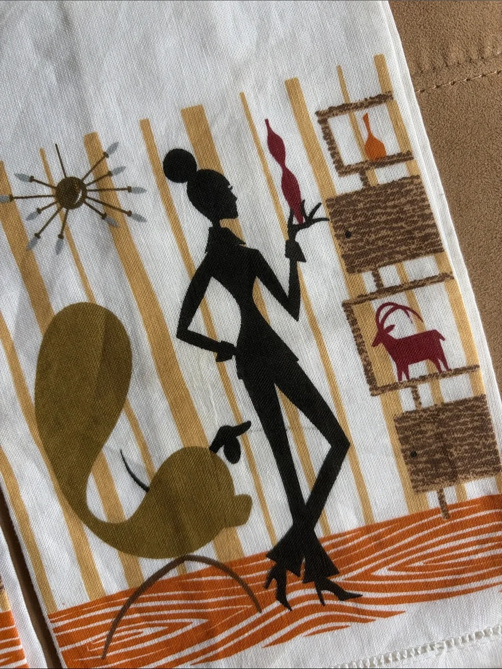 Capricorn zodiac Astrology girls Kitchen Towels Set of 2 NWT